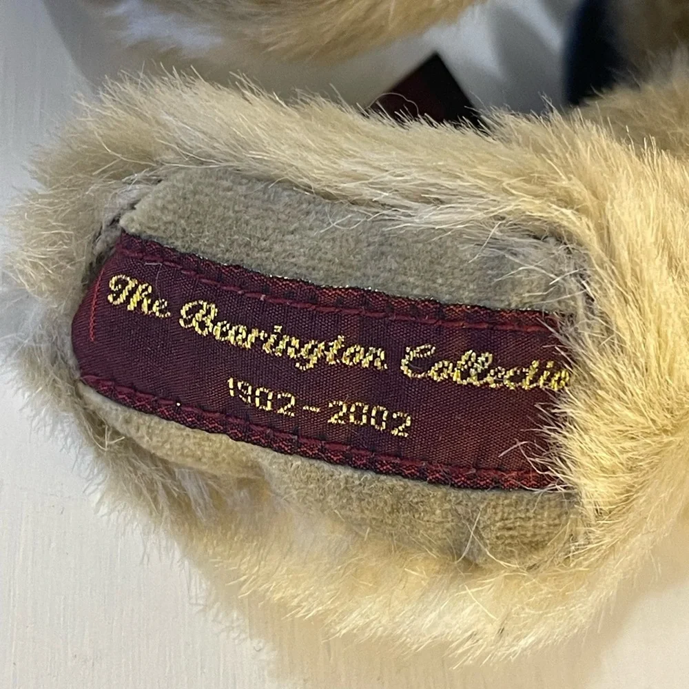 Limited Edition Bearington Teddy Bear with Glasses - Picture 6 of 7